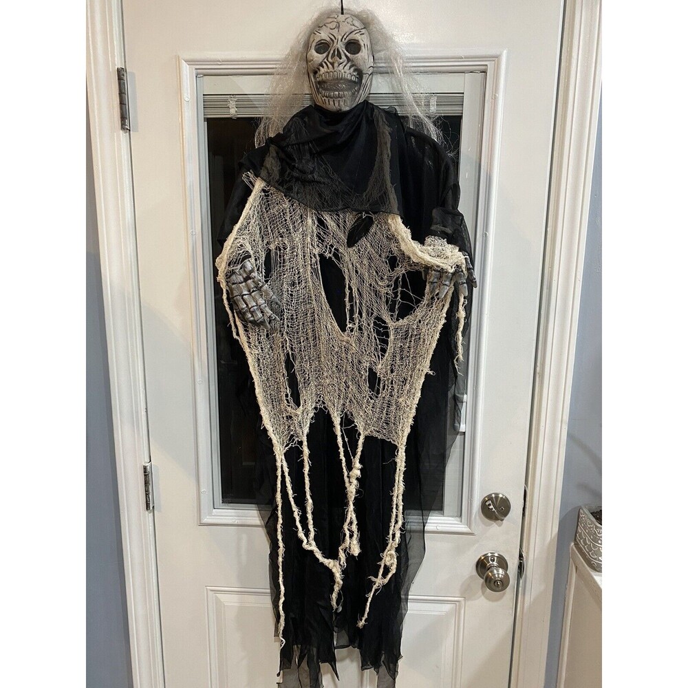 VTG Skeleton Figure Halloween Hanging Decor